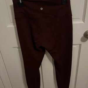 Lululemon Wunder Train High Rise 25” size 10
